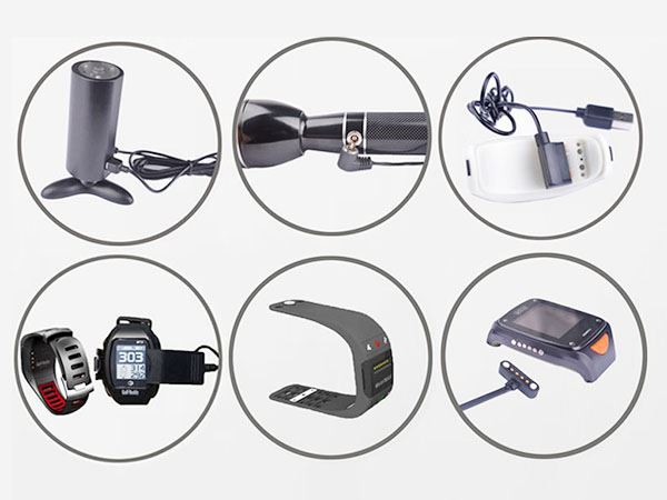 Magnetic 4 Pin right angle Pogo Pin Connector Magnetic 4 Pin right angle Pogo Pin Connector