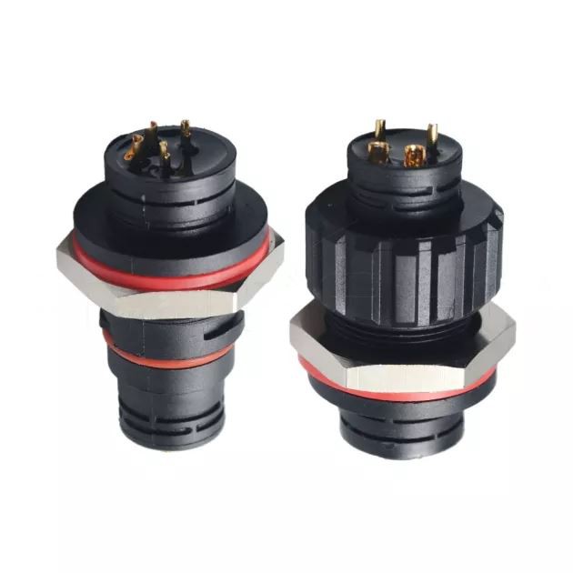 Military 4 pin Pogo Pin Connector