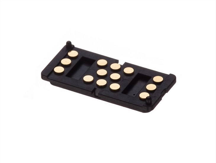 14 Pin Pogo Pin Plated Gold Connector