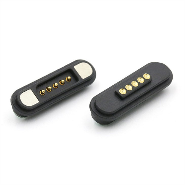 Konnettur tal-Pin Pogo Charing tal-batterija mgħobbija bir-rebbiegħa