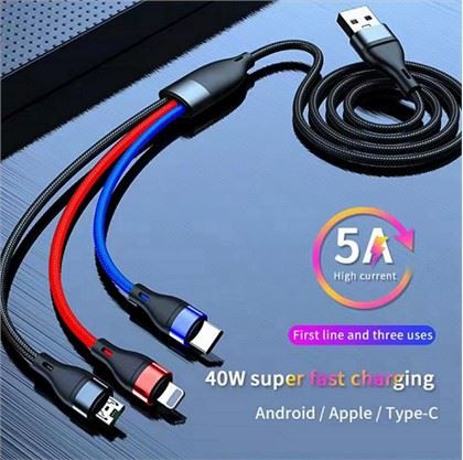 5A Super Fast Iċċarġjar Cable