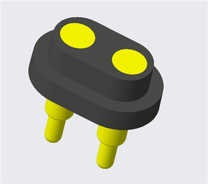 2Pins Konnettur PogoPin Waterproof