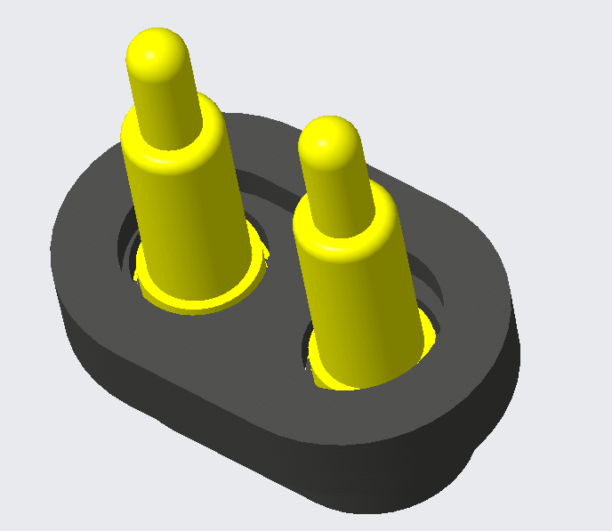 Konnettur tal-Pin Pogo maskili u femminili li ma jgħaddix ilma minnu